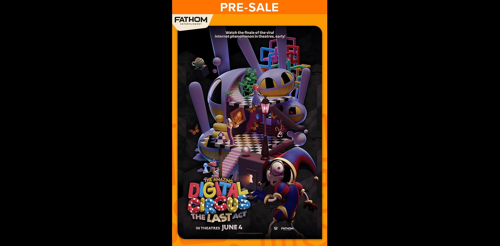 THE AMAZING DIGITAL CIRCUS THE LAST ACT poster