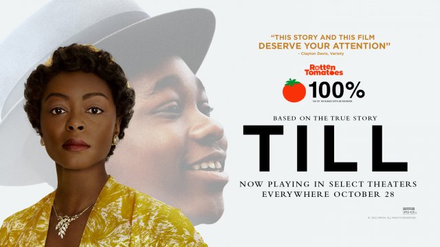 Critics agree #TillMovie is "a triumph" - See the film that has a 100% on Rotten Tomatoes! 10/28