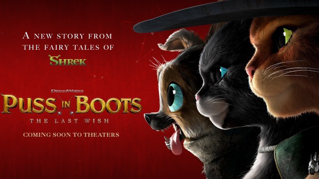 Lace your boots and grab your popcorn #PussInBoots is Now Playing!