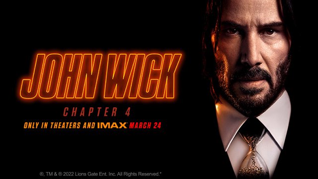 Fate waits for no one. Get your tickets now for #JohnWick4