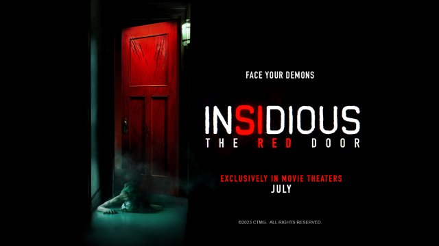 You're getting closer. Open the door. Insidious: The Red Door is exclusively in theaters July 6!