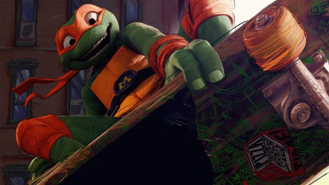 it's Turtle time! TMNT Now Playing!