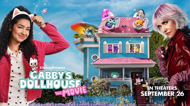 Experience Gabby's Dollhouse: The Movie only in theaters September 25!
