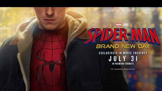 Wake up. It’s a Brand New Day. #SpiderManBrandNewDay – in theatres July 30
