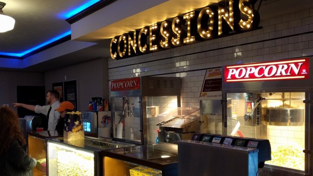 Our brand new concessions stand!