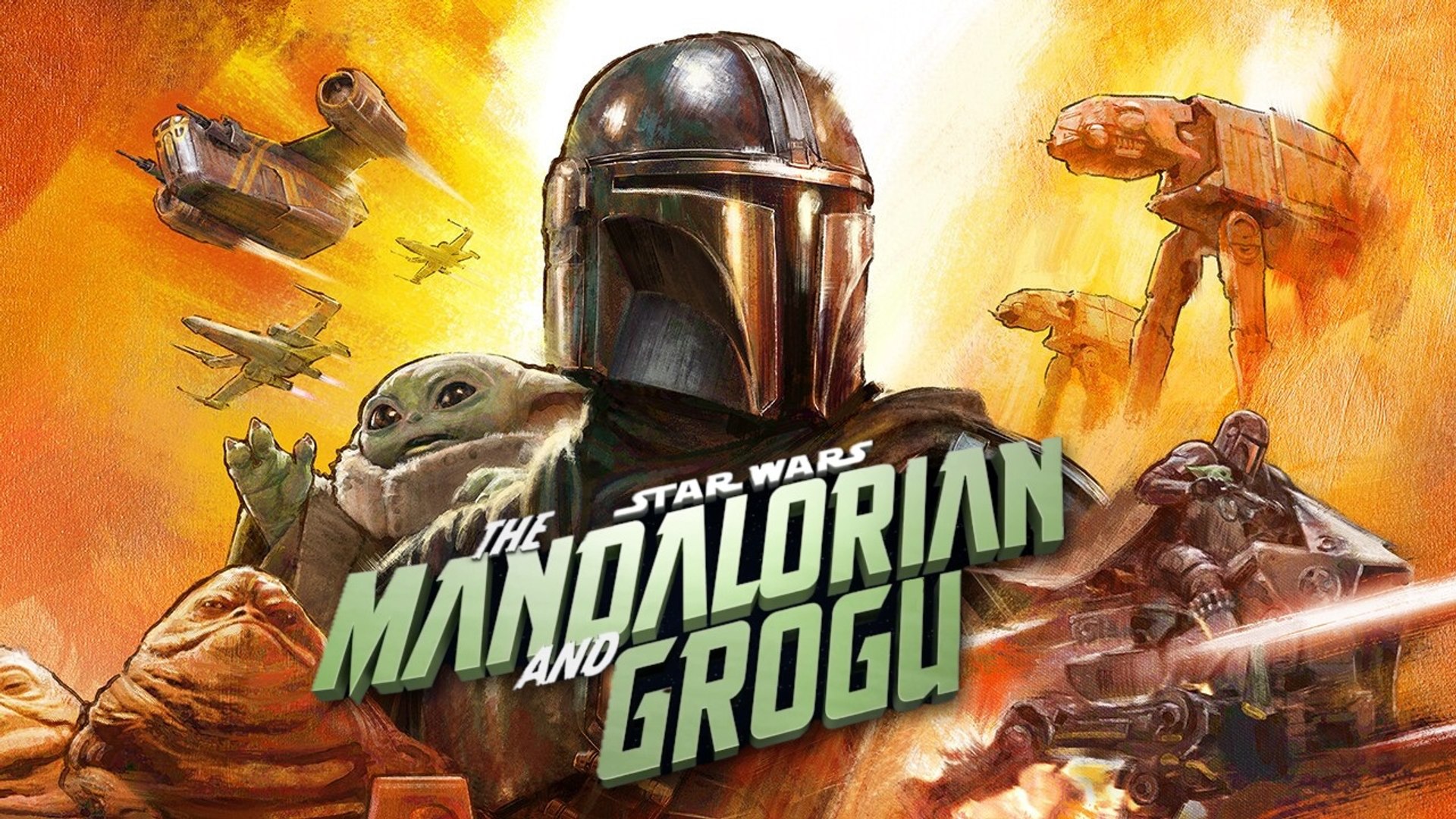 THE MANDALORIAN AND GROGU POSTER